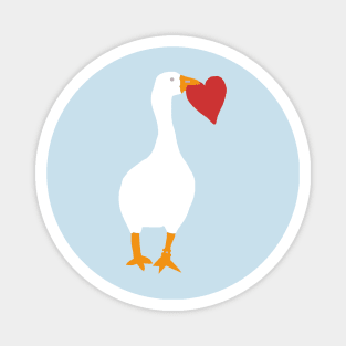 Abstract Gaming Goose Stolen Heart Magnet